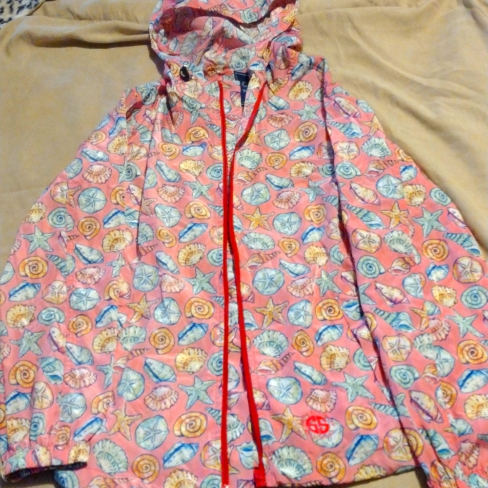 Light weight rain jacket small